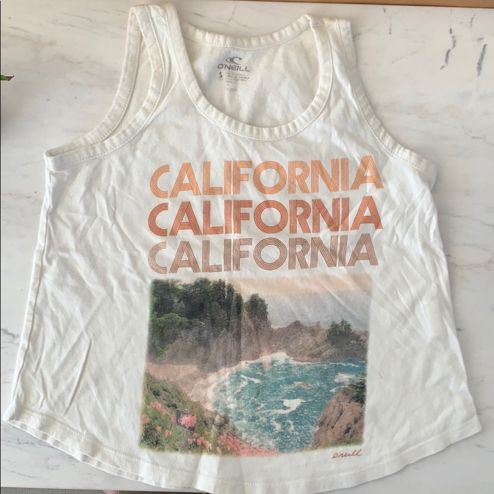 O’Neill girls California coast tank